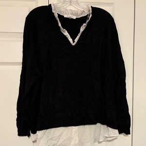 Black and White Size 2XL Siani Sweater
